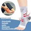 Neuropathy Socks, 2 Pair Functional Socks for Neuropathy Pain Relief, Soothe Relief Socks Neuropathy Socks for Men Women, Ankle Compression Socks Plantar Fasciitis Socks for Feet Pain Relief (L) view 4
