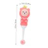 Mobestech 4pcs Bear Shape Manual Toothbrush for Boys and Girls Boy Girl Teeth Brush Soft Bristles Oral Care at Home Travel view 3