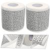 Gatuida 4rolls Toilet Paper Patterns Bulk Napkin Paper Safe Practical Bathroom Accessories view 4