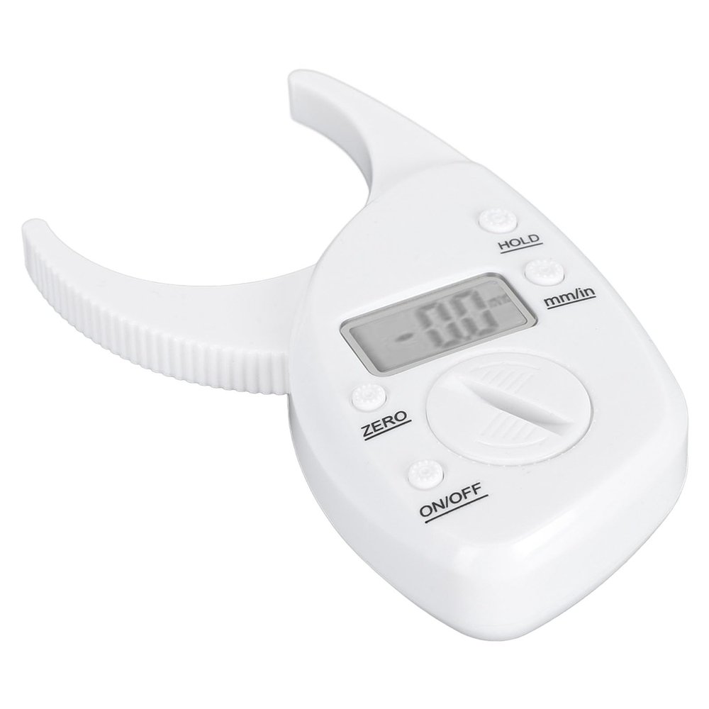 Body Fat Caliper, LCD Display Skin Fold Test Analyzer Portable for Women