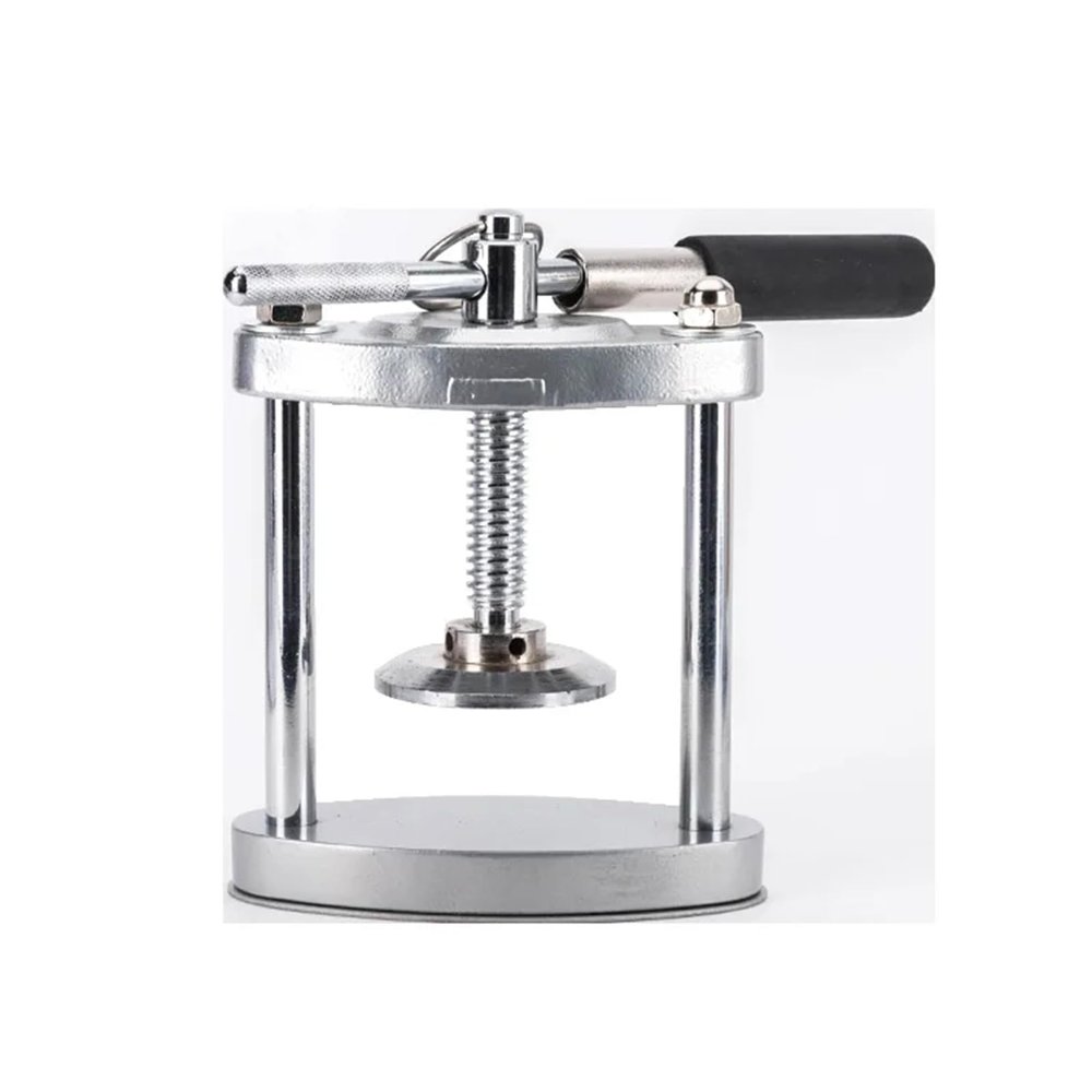 Bceer Manual Screw Press Machine Double-layer Compression Jig Handle Stainless Steel