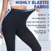 Beister Medical Compression Pantyhose for Women & Men, 20-30mmHg Graduated Support Tights, Opaque Footless Waist High Compression Stockings for Varicose Veins, Edema, Flight view 4