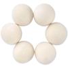 Xptieeck 6Pcs Wool Dryer Balls- Premium Natural - Made with Wool That Replaces Dryer Sheets - Lint Remover Easy to Use view 1