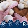 Xptieeck 6Pcs Wool Dryer Balls- Premium Natural - Made with Wool That Replaces Dryer Sheets - Lint Remover Easy to Use view 3
