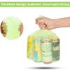 200 Counts Bin Bags, 10L Degradable Trash Bags, Unscented Indoor Garbage Bags Pedal Bin Liners Small Food Waste Bags for Office Bathroom Kitchen(45x50CM) view 4