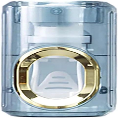 2024 Light Luxury Toothpaste Squeezer, Automatic Toothpaste Squeezer, Toothpaste Tube Squeezer, Household Non-Punching Squeezer Bathroom Wall Mount, Toothpaste Squeezer Dispenser (Blue)