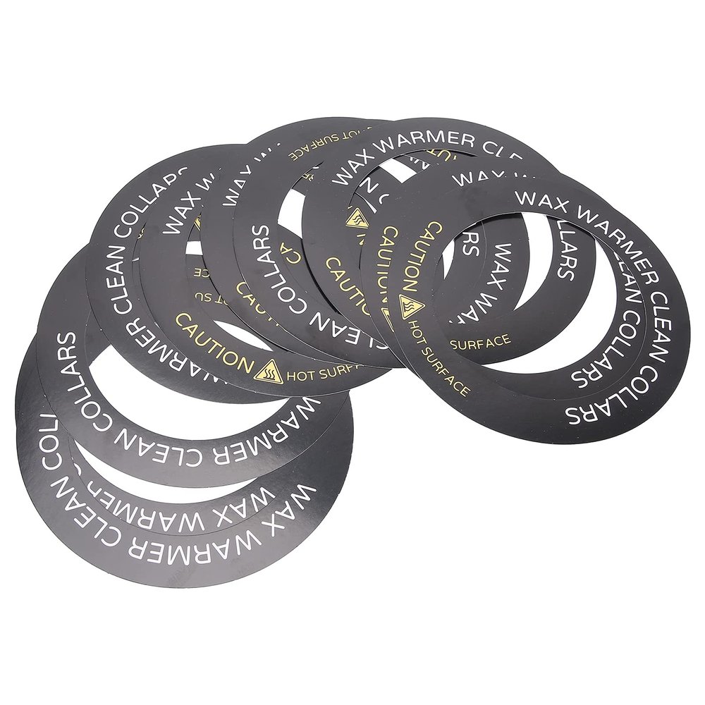 10pcs Round Wax Heater Paper Ring, Prevents Wax Dripping, Easy to Use and Change, Suitable for Most Wax Heaters, Protects Wax Heater, Practical Accessory