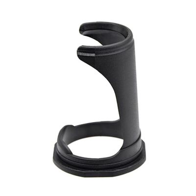 Comebachome Beard Brush Stand Holder Shaving Brush Holder Plastic Shaving Razor Tool Holder Beauty Tools for Dry Wet Black