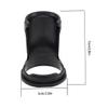 Comebachome Beard Brush Stand Holder Shaving Brush Holder Plastic Shaving Razor Tool Holder Beauty Tools for Dry Wet Black view 4