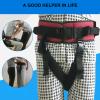 ZXJDP Adjustable Gait Belt for Seniors - Transfer Belts with Eight Handles with Quick Release Buckle Transfer Lift Belts for Elderly Paitients Standing Walking Assist Aid view 3