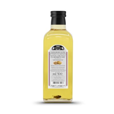 Valnerina Tartufi White Truffle Oil | Truffle Flavoured Olive Oil Condiment for Gourmet Cooking & Seasoning | Bottle 500 ml.