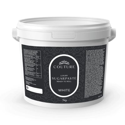 Couture NEW White Couture Sugarpaste 7kg Pack Of 1