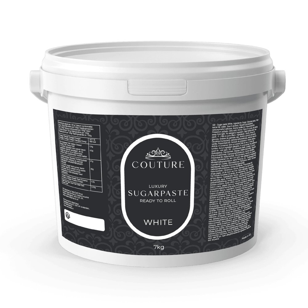 Couture NEW White Couture Sugarpaste 7kg Pack Of 1