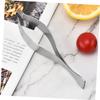 Angoily 3pcs Stainless Steel Hair Plucking Clip Multi-Function Fish Tweezers for Kitchen Tool Convenient Pig Hair Remover for Laundry view 2