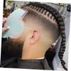 Angoily Beard Kit Accessory Hairline Card Beard Shaping Tool Template Mustache Edge Stencil for Styling and Edging Hairline Drawing Card Guide view 4