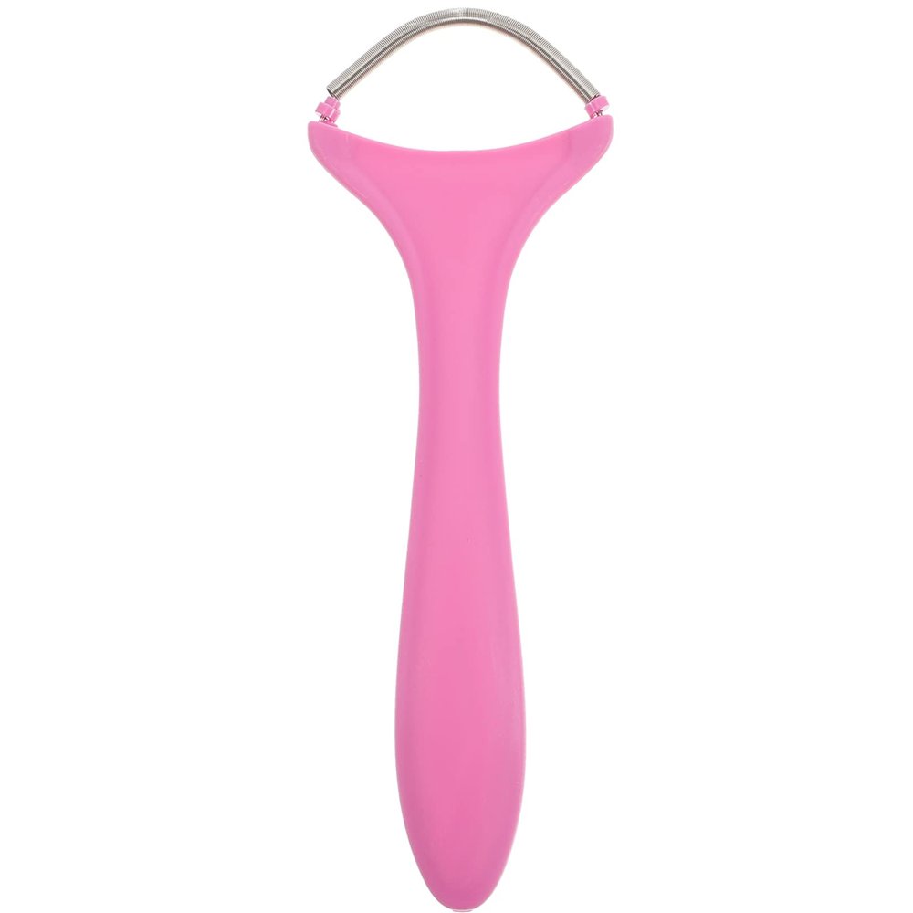 Angoily Manual Spring Facial Hair Remover Epilator Roller Hair Removal Tool for Women's Face Painless Threading Device Suitable for Sensitive Skin Random Color