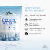 Mystic Nature Celtic Sea Salt - 500g | 100% Natural Unrefined Mineral Rich Celtic Salt Crystals From France | Rich In Minerals & Trace Elements view 3