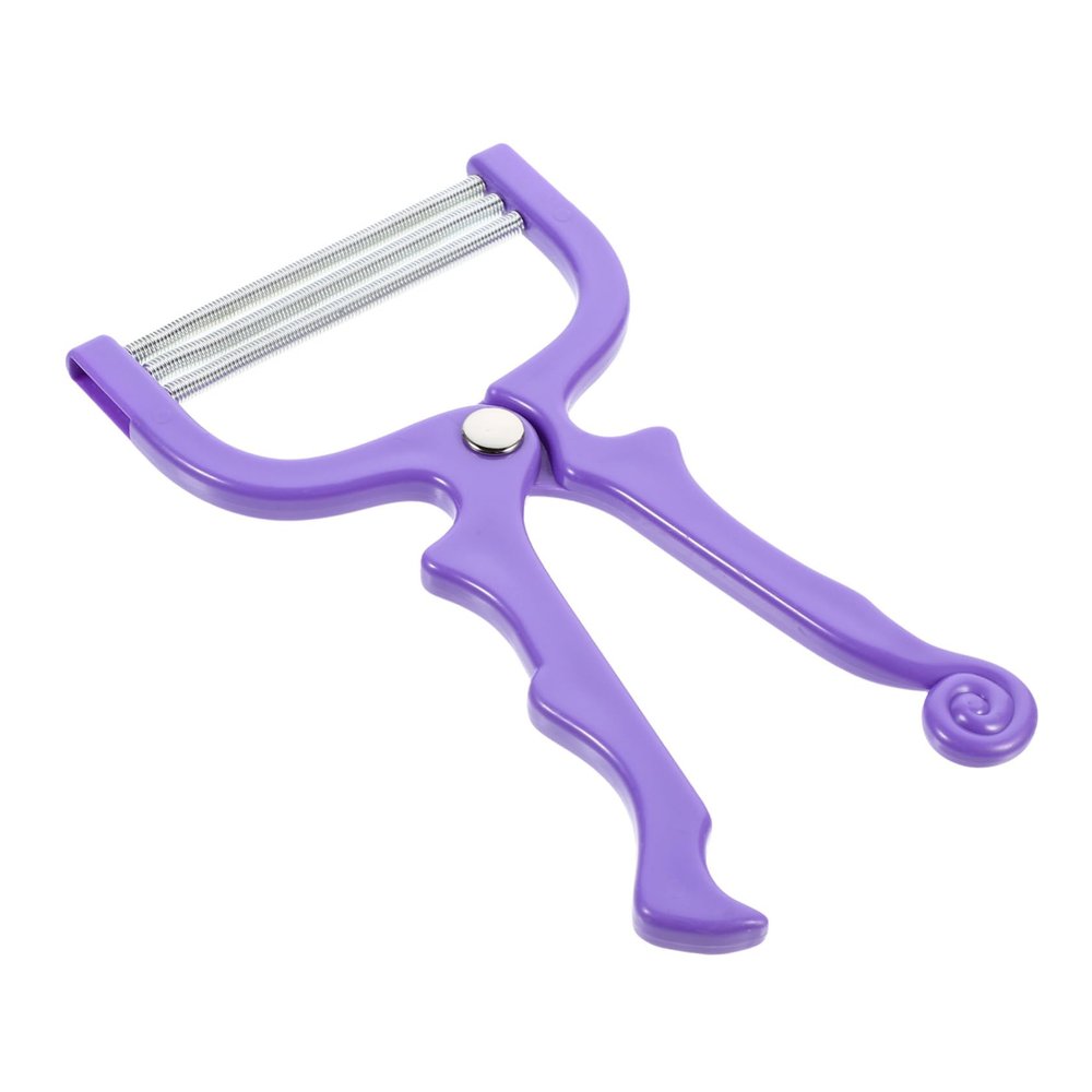 Angoily Hair Remover for Face Manual Facial Hair Epilator Tool for Upper Lip and Eyebrow Portable and Easy to Use Random Color