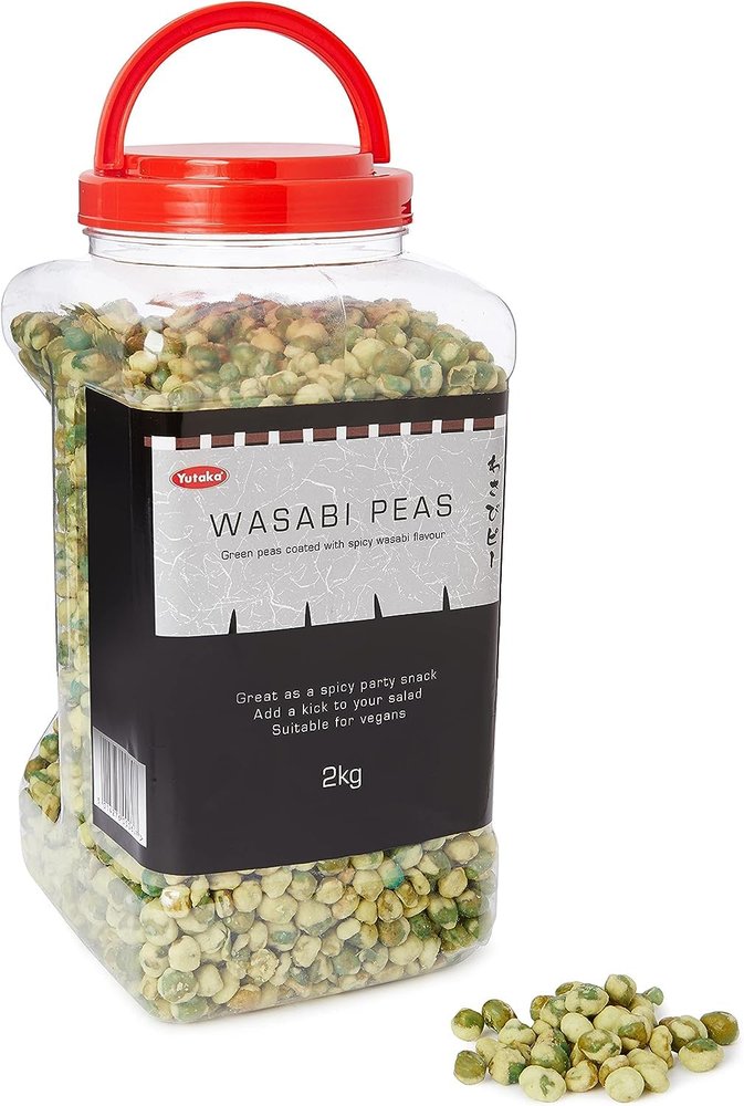 Yutaka Wasabi Peas 2kg (Pack of 2)