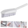 Gatuida Floor Crevice Brush Handheld Cleaning Brush Stiff Plastic Bristles White for Kitchen and Bathroom Gaps Corners and Baseboards view 2