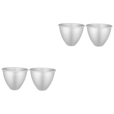 Alipis 4pcs Practical Cake Molds Non-Stick Pan Molds Kitchen Baking Home Bakeware Integral Design