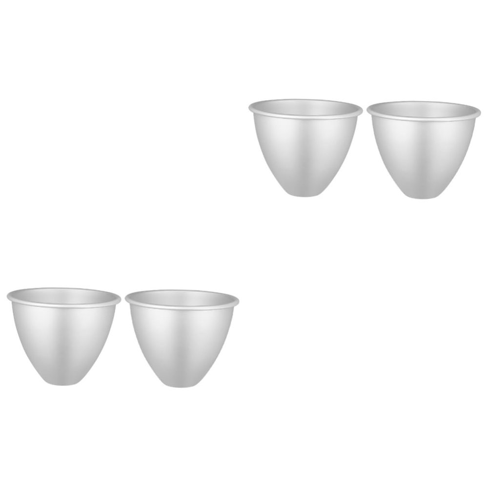 Alipis 4pcs Practical Cake Molds Non-Stick Pan Molds Kitchen Baking Home Bakeware Integral Design