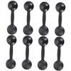 Gatuida 8pcs Handheld Eye Occluder for School Eye Exams Portable Plate Convenient Test Tool Dual-use Chart Pointer for Care Scenarios view 1