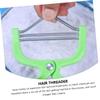 SOESFOUFU Face Hair Threader 2pcs Manual Facial Hair Remover Practical Epilator Tool for Women Portable view 2