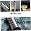 OUNONA Tofu Shredding Mold Stainless Steel Tofu Shredder Cutter for Kitchen Maker Shredding Mold Household view 4