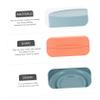 OUNONA 6pcs Portable Soap Holder Soap Box Creative Case for Travel for Bathroom and Go Use Random Color view 3
