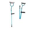 DONHEK Foldable Axillary Crutches with Arm Support, Lightweight Aluminum Alloy Tube, Adjustable Crutches for Elderly And Recovered People Star of Light view 1