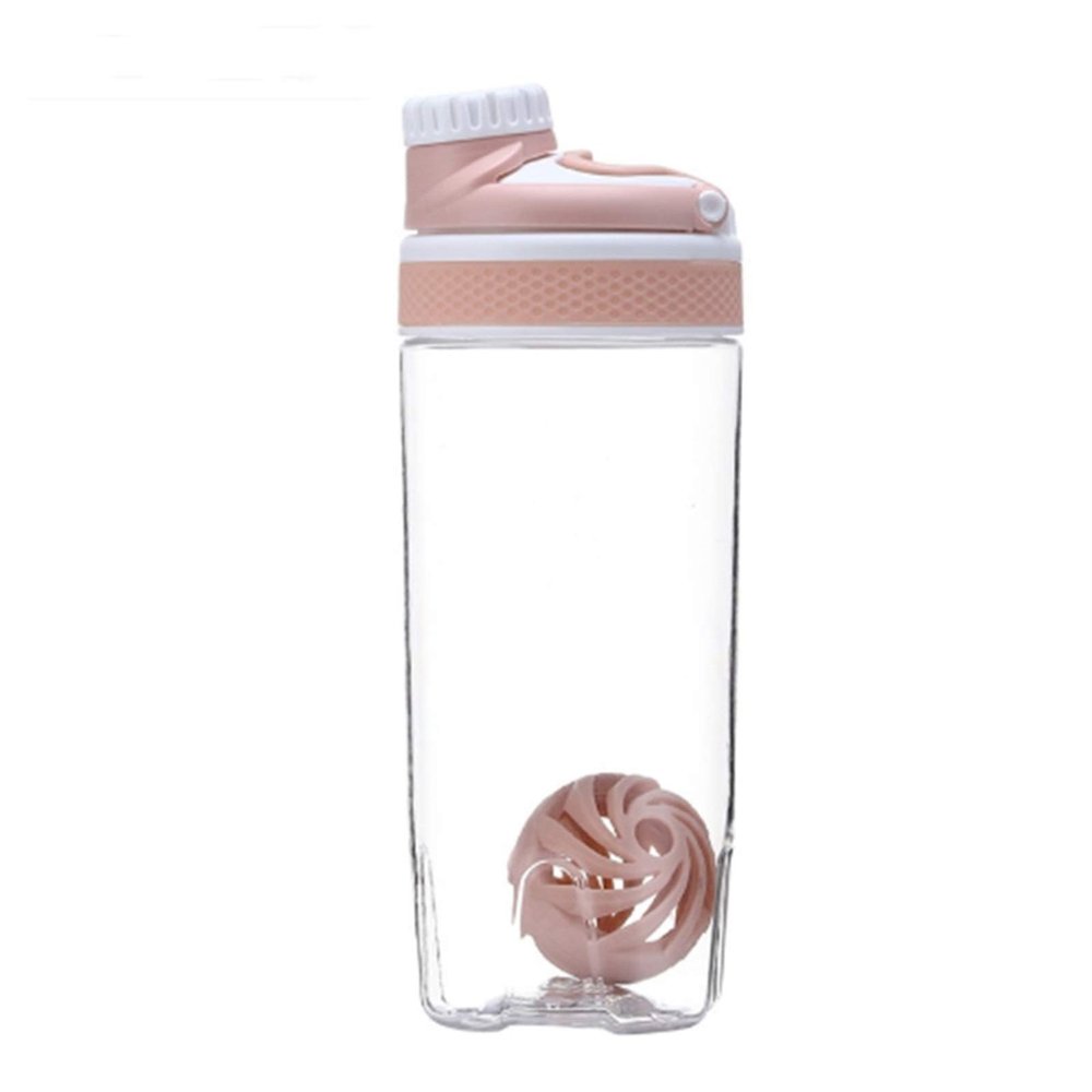 550ml/700ml Protein Powder Shake Water Bottle Portable Motion Whisk Ball Blender Cup Bpa Free Plastic For Sports 20oz/25oz
