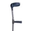 DONHEK Pair of Crutches, Forearm Crutches Made of Aluminum Alloy, Adjustable Crutches 36.6 to 48.4 inches, Comfort Handle, Lightweight, Open Cuff Crutches for Standard and Tall Adults Star of Light view 4