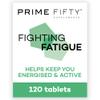 Prime Fifty Fighting Fatigue Supplement  120 Day Supply  Energy Tablet with Vitamin B12, Magnesium & Iron for Over 50s  Co-Enzyme & C, D & B Vitamin Tablets for Tiredness & Fatigue view 1