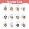12Pcs Birthday Cupcake Topper for Cat Party Decorations, Happy Birthday Cake Topper Decoration for Pet Birthday Party Decorations 2 inch view 2