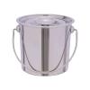 6L Stainless Steel Bucket with Lid, Food Industrial Bucket, Kitchen Bucket, Milk Bucket, Food Bucket, Champagne Cooler, Ice Cube Bucket (6L) view 1