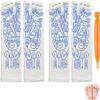 Acupressure Reflexology Socks, Acupressure Reflexology Tools Set with Acupoint Pen, Foot Massage Pain Relief Acupuncture Socks, Cotton Reflexology Acupressure Charts in English ( Color : Men , Size : view 1