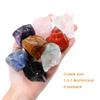 MAIBAOTA 1.6" Clear Quartz Crystal 4pcs Rough Stones Healing Crystals Natural Raw Gemstones Gifts for Beginners Protection Chakra Reiki Spiritual Balancing Meditation Bulk Rocks view 3