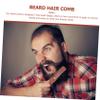 FRCOLOR 2pcs Portable Folding Comb Brush Travel Mustache Comb Hair Supply Professional Beard Styling view 2