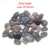 100g Natural Grey Agate Tumbled Stones Bulk Crystals Polished Raw Aquarium Decoration Minerals view 2