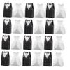 PRETYZOOM 100pcs Romantic Candy Holders for Weddings Unique Bride Groom Design Treat Cases Decorative Storage Boxes for Parties Birthdays and Celebrations view 1