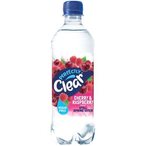 Perfectly Clear Cherry & Raspberry Still Spring Water 500ml - Case of 12