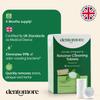 Dentomore Retainer Cleaner Tablets -4 Months supply-120 tabs- Cleaning Tablets Eliminate Odour, Stains - Mouth Guard Cleaning Tablets - Potent Denture Cleaning Tablets - Bonus Special Toothbrush view 2