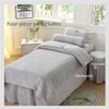 Upscale Milk Velvet Beauty Massage Bed Cover SetSet of 4 Massage Couch Cover, Fitted Plinth Cover With Face Hole 80X190CM view 3