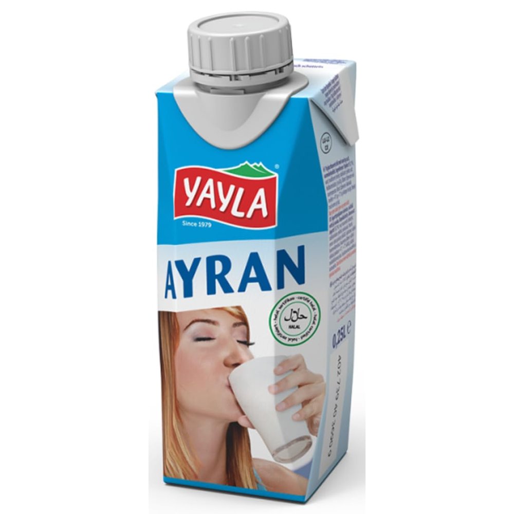 By Pufai Grocery, Yayla Natural Yoghurt Drink Ayran 250 millimeter