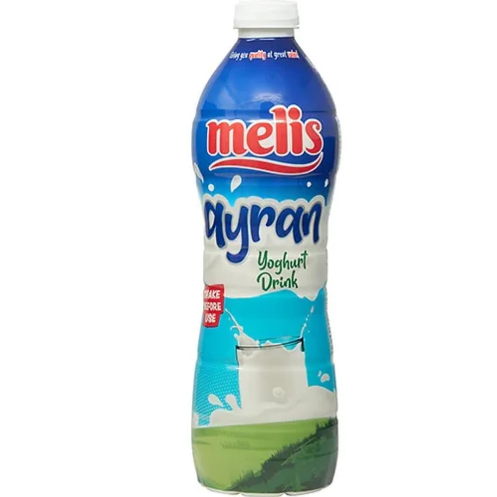 2 BOTTLES X Eker Ayran Natural Yoghurt Drink Traditional Turkish Drink Melis Ayran 770 millimeter