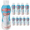 By Pufai Grocery, Yorem Ayran Natural Yoghurt Drink Traditional Turkish Drink Ayran 700 millimeter x 10 Bottles view 1