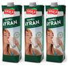 By Pufai Grocery, Yayla Mint Ayran Natural Yoghurt Drink Ayran Mint Turkish Traditional Drink Ayran 1000 millimeter x 3 Bottles view 1