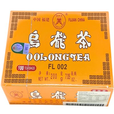 100 x Fujian China Chinese Oolong Wulong Wu Long Tea Teabags (200g): Pure, Natural, Non-GMO, and Gluten-Free