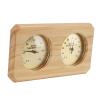 Fabater 2 in 1 Wooden Sauna Hygrothermograph, High Temperature Resistant Indoor Thermometer, Humidity Meter, Sauna Thermometer and Wooden Hygrometer for Hotels view 4